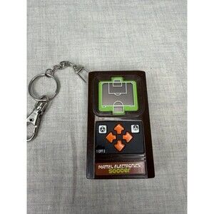 Vintage 1978 Mattel Handheld Electronic Soccer Game Tested And Works W/Sound
